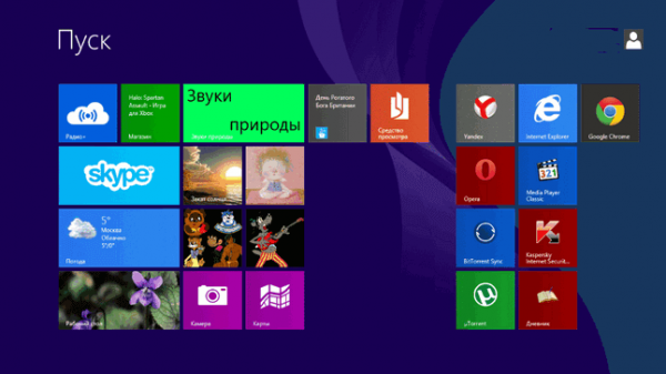 Загрузка Рабочего стола в Windows 8.1