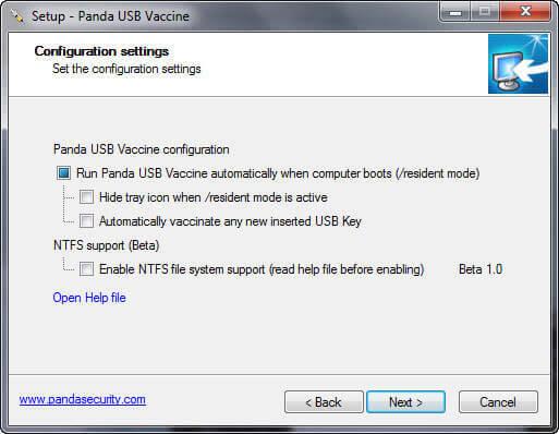 Panda USB Vaccine — защита флешки от вирусов