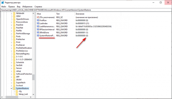 Создание точки восстановления Windows в командной строке или PowerShell