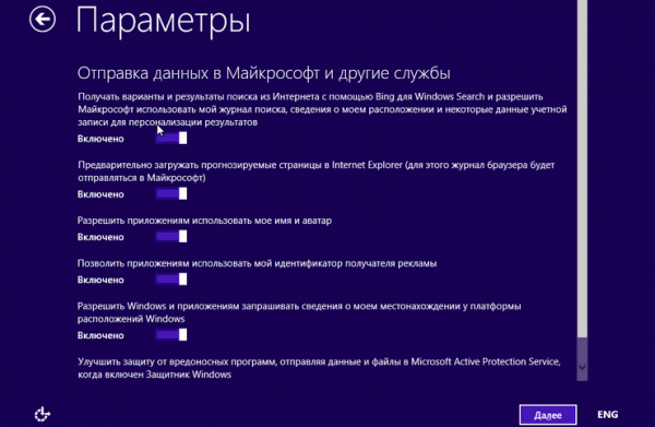 Установка Windows 8.1