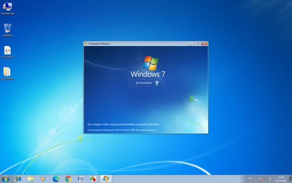 Переустановка Windows 7 с сохранением данных и программ